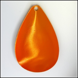 Mag 12 Powder Paint Candy Orange on Nickel Blade .025 inch Thick